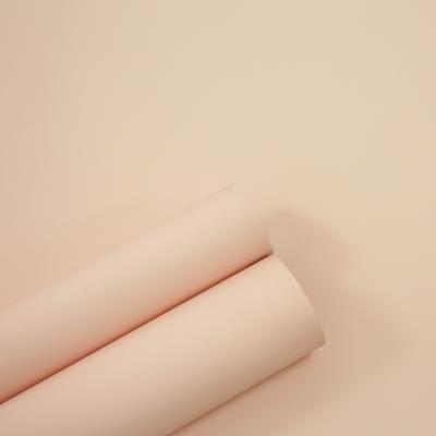 China Super Matte Pink Color PVC Membrane Foil In Roll For Kitchen Cabinet Doors zu verkaufen