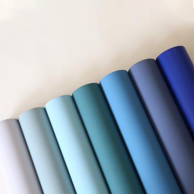 China Mono Color Pvc Decorative Foil Roll For Cabinet Doors Membrane Pressing zu verkaufen