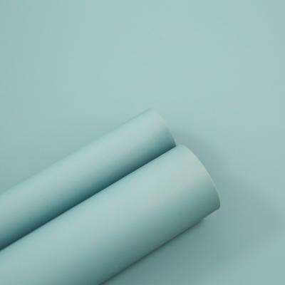 China Ultra Matte Mono Color PVC Furniture Film Roll For Funiture Doors à venda