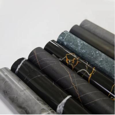 China Customized Marble Design PVC Furniture Foil Roll For Lamination, Vacuum Press, Wrapping for sale