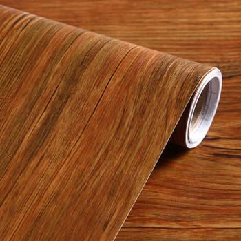 China Patrón de madera autoadhesivo de papel de PVC Decorativo de interiores de película de vinilo para MDF en venta