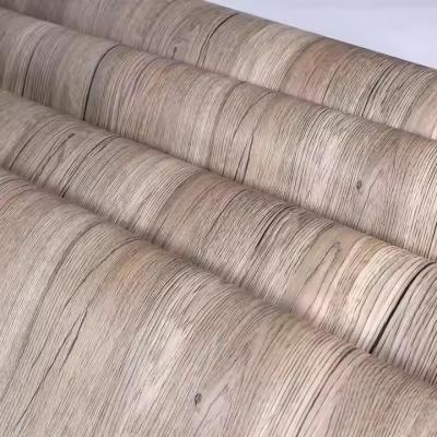 Chine Film de stratification de meubles en PVC à grain de bois supermaté - facile à nettoyer et à entretenir à vendre