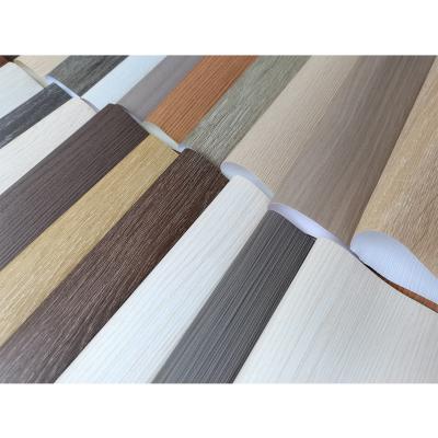 China Classic Wood Grain Design PVC Membrane Film For Cabinet Doors for sale