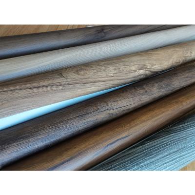 China Folias de membrana de PVC de grano de madera 3D para acabados de superficie de muebles y puertas en venta