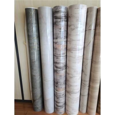 Chine Feuille de membrane en PVC à effet de marbre brillant pour la décoration intérieure à vendre