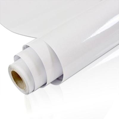 Chine Tapeau en PVC auto-adhésif blanc brillant de couleur solide - facile à peler et à coller pour la cuisine à vendre