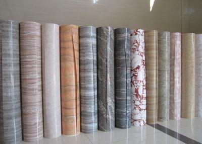 China Doors Pvc Imitation Marble menbrane Decorative Film For Furniture for sale