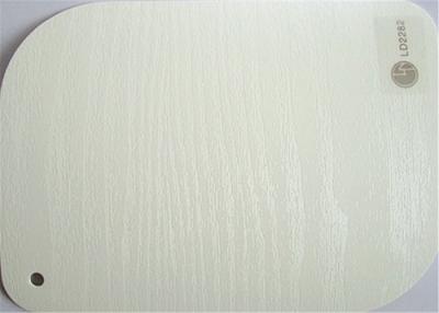 China Laminación Matte Embossed White adhesivo de la película del Pvc del Mdf de las fachadas en venta