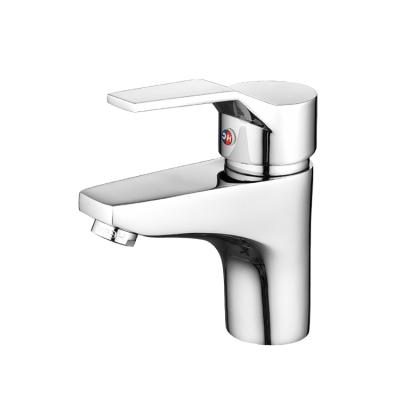 China Thermostatic Faucets Single Hole Deck Mounted Low Price Zinc Bathroom Faucet for sale