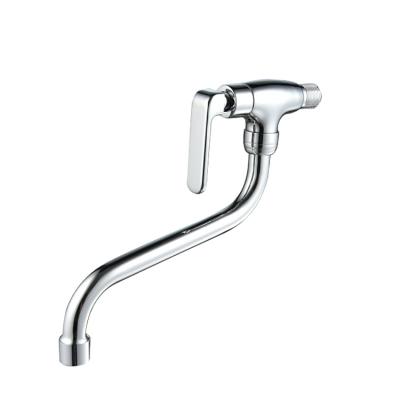 China Contemporary Wall Mounted Cheap Long Spout Outdoor Pipe Bibcock for sale