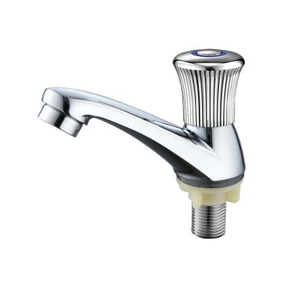 China Thermostatic Faucets Round Handle Cheap Price Cold Water Chrome Basin Faucet for sale