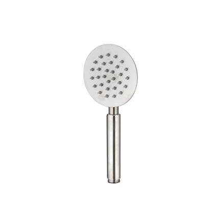 China Without Diverter 304 Stainless Steel Water Saving Bathroom Brushed Hand Boost Shower for sale