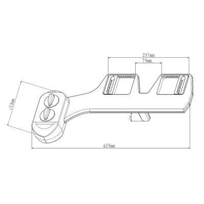 China Smart Hot and Cold Non-Electric Water Bidet Toilet Seat Attachment with Pressure Control Self Cleaning for Front and Rear Washing for sale