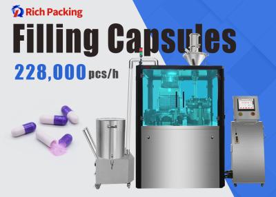 China Automatic Capsule Filling Machine Automatic Capsule Filler With High Accuracy for sale