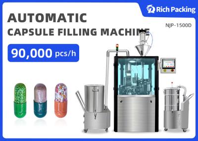 China NJP-1500D Máquina automática de llenado de cápsulas de polvo en venta