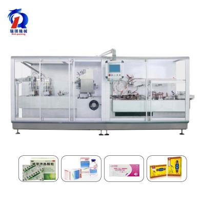 China 450 Kartone pro Minute ZH-450W automatische horizontale Kartonierungsmaschine, die Überseetraining anbietet zu verkaufen