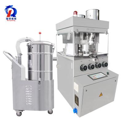 China 27 Punch Double Pressure Mode Tablet Press Machine mit Entstauber, Candy Press Machine zu verkaufen