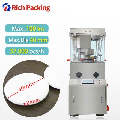 China Tablet Persmachine Automatische Max Diameter 40mm Tablet Maken ZP17D Te koop