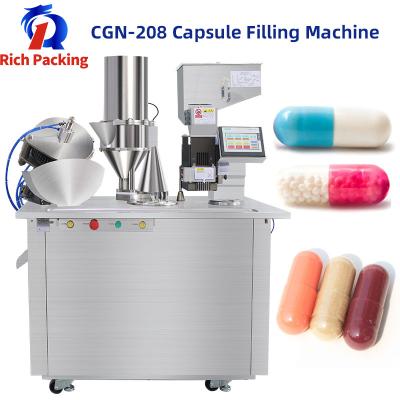 China Máquina de llenado de cápsulas de gelatina semiautomática pequeña CGN 208 en venta