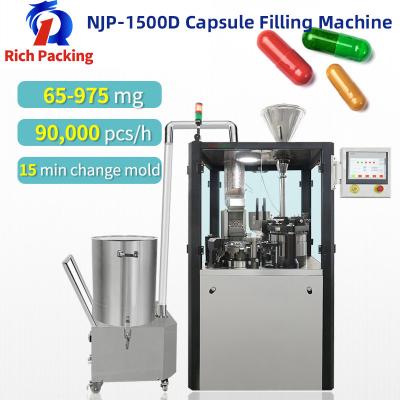 China Máquina automática de llenado de cápsulas de polvo de gelatina Filling Machinery Pharma en venta