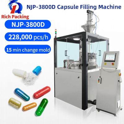 China NJP-3800C Kapselfüllmaschine für pharmazeutische Zwecke, vollautomatisch zu verkaufen