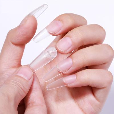 China BLUEDEE Resin 2 in 1 UV Gel DIY Nail Tip Nail Art UV Polish UV Extension Nail Art Acrylic Nail Kit Easy Kit for sale