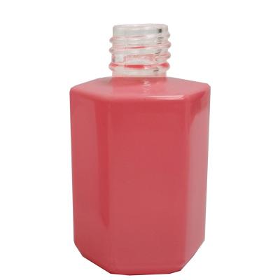 China Custom Transparent Empty Personal Care 5Ml 10Ml 15Ml Nail Polish Glass Bottle With Brush for sale