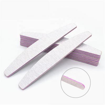 China Wholesale Custom Logo Professional Eco-Friendly 100/100 100/180 Grit Pink Nail File for sale