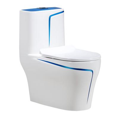 China Hot Sales Water Saving Ceramic Siphon Closet Double Flush Double Flush Toilet Bowl for sale