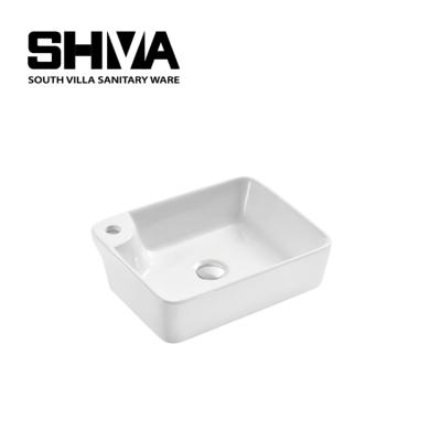 China Ceramic Toilets Desgin Chaozhou Countertops Porcelain Bathroom Irregular Shape Modern Wash Basin Art for sale