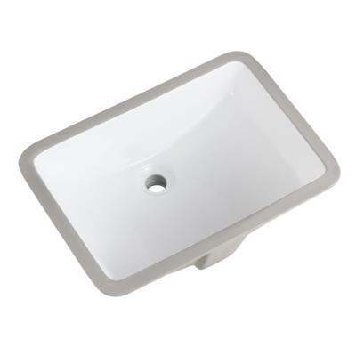 China UPC Modern Sanitary Ware Rectangular Under Counter Bathroom Wash Sink for sale