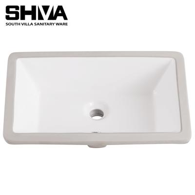 China Shampoo Sinks Bathroom Under 20 Inch Sinks Counter Basins Retangular Ceramic Hand Wash Cabinet With CUPC Certificate for sale