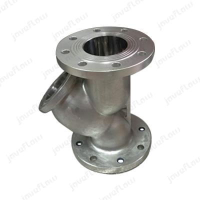 China food & Beverage Factory 304 Stainless Steel Flange Y-Strainer Flange Strainer Filter Machine for sale