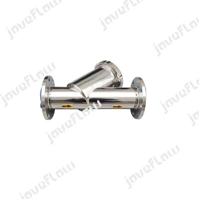 China food & Beverage Factory Manufacturing Food Grade 304 Hygienic Strainer Stainless Steel Y Type Strainer Valve for sale