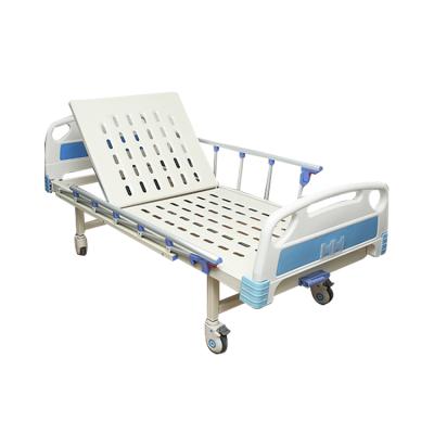 China Ward Nursing Equipment Classic Model Durable And Easy To Use Inpatient Medical Bed With Simple Crank for sale