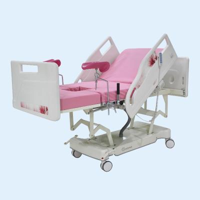 China Hot Selling Five Functions Metal Recovery Hospital Beds Postpartum Production Use for sale