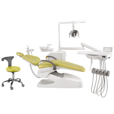 China Fashionable and convenient dental center dental chair with mobile tray, mobile trolley dental unit with good price for sale