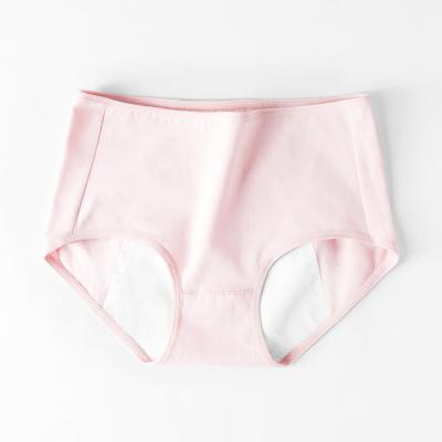 China Breathable Bamboo Physiological Women Menstrual Briefs Crotch Cotton Stretch Briefs Underpants Three Diaper Period Panties for sale