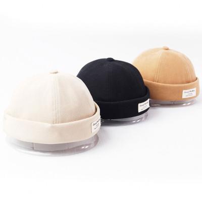 China Wholesale Custom Brimless Hat 6 Panel Baseball Cap COMMON No Visor for sale