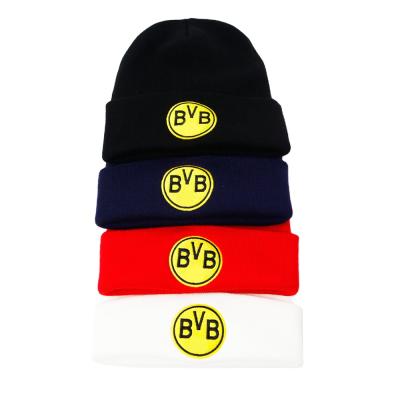 China Wholesale COMMON Team Knit Winter Beanie Hats football socks from MOQ Football Club knitted hats for sale