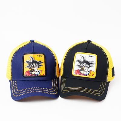 China COMMON Custom High Quality Multi Style Cartoon Print Trucker Hat Custom Trucker Hat for sale