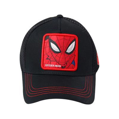 China JOINT Wholesale Custom Design Your Own Style Sports Hats Spider-Man Trucker Cap and Hats for sale