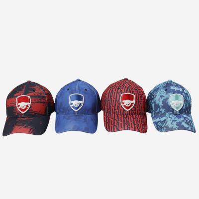 China COMMON Fast Delivery 50pcs MOQ Outdoor Cotton Soccer Club Caps Embroidery Fitted 3D Hats Caps Custom Logo for sale