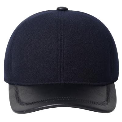 China The COMMON custom 6 panel old man hat with ear protectors wholesale outdoor with ear protectors baseball caps for sale