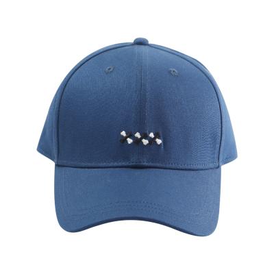 China Best Quality Plain Two Tone Sports Custom Logo Hats JOINT Cotton 6 Panel Baseball Cap for sale