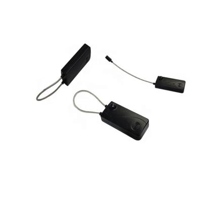 China Recycle Anti Self Security EAS Alarm RFID Tag Electronic Lost Cable Wire Anti Theft Tag For Bags Shoes Glasses for sale