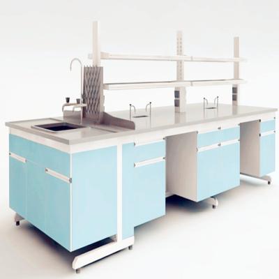 China Commercial Malaysia Tech School Computer Wall Bench Dental Lab Furniture for sale