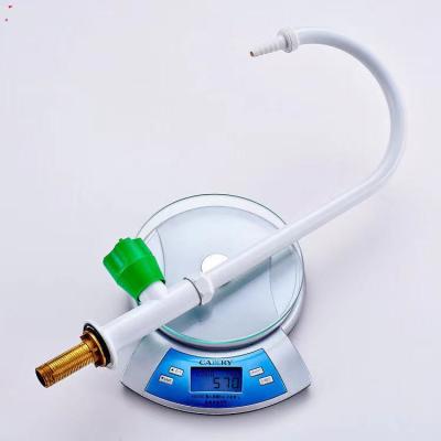 China Modern Gemology Lab Coat Accessories Hot And Cold Lab Faucet Bench Mounted Single Way Water Faucet Lab for sale