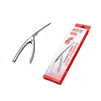 China Popular Viable Amazon 18/8 Stainless Steel Seafood Peeler Tool Fish Shrimp Skin Peeler for sale