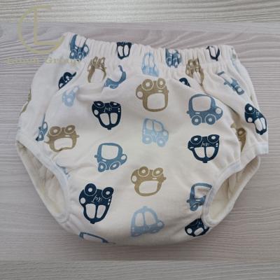 China LC-DD267 Pocket Baby Cloth Printed Reusable Cloth Diapers With Inserts for sale